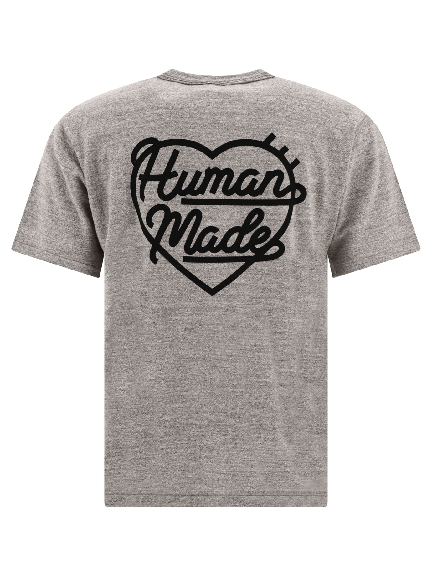 HUMAN MADE Grey Heart Badge t-shirt